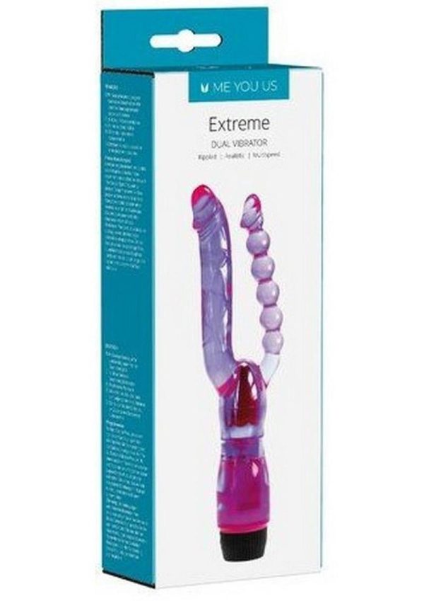 Minx Extreme Dual Vibrator Purple 4.75 Inches - Image 2