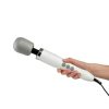 DOXY Plug-In Vibrating Wand Body Massager White - Image 4