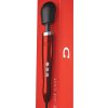 DOXY Die Cast Plug-In Vibrating Wand Body Massager Metal Red - Image 2