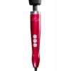Doxy Die Cast Wand Metal Plug-In Vibrating Body Massager - Red