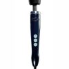 Doxy Die Cast Wand Metal Plug-In Vibrating Body Massager - Black