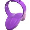 Fantasy For Her Finger Vibe Vibrating Massager Multi Function Waterproof Rechargeable Silicone Finger Vibrator - Purple