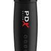 PDX Elite Rechargeable Motorbator 2 Masturbator - Pussy - Clear/Black