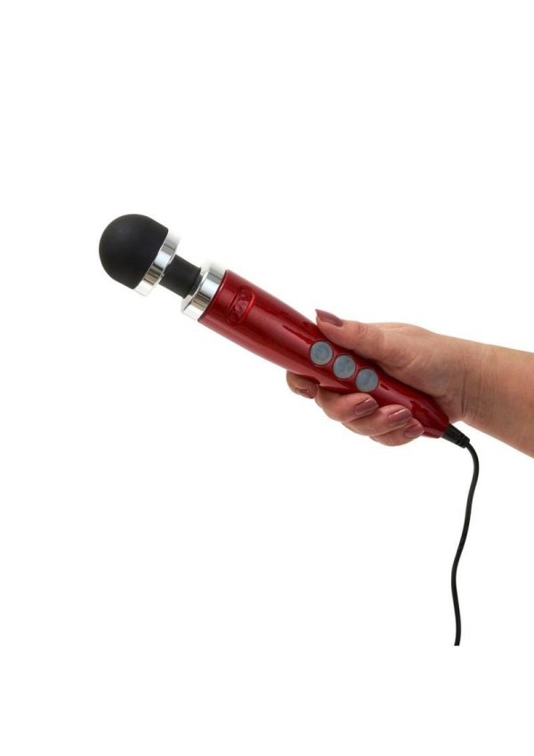 Doxy Number 3 Candy Red Multi Speed Massager Vibrating - Image 3