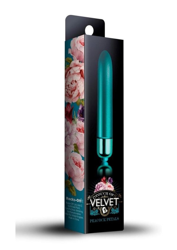 Touch Of Velvet Peacock Petals Vibrator Multispeed Waterproof - Image 2