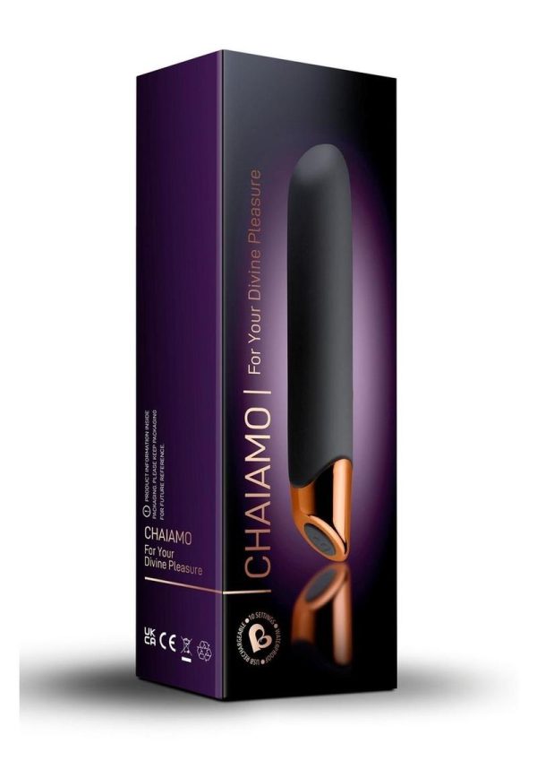 Chaiamo Black Vibrator Multifunction Waterproof - Image 2
