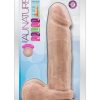 Au Naturel Realistic Dildo With Balls Suction Base Flesh 9.5 Inches - Image 2