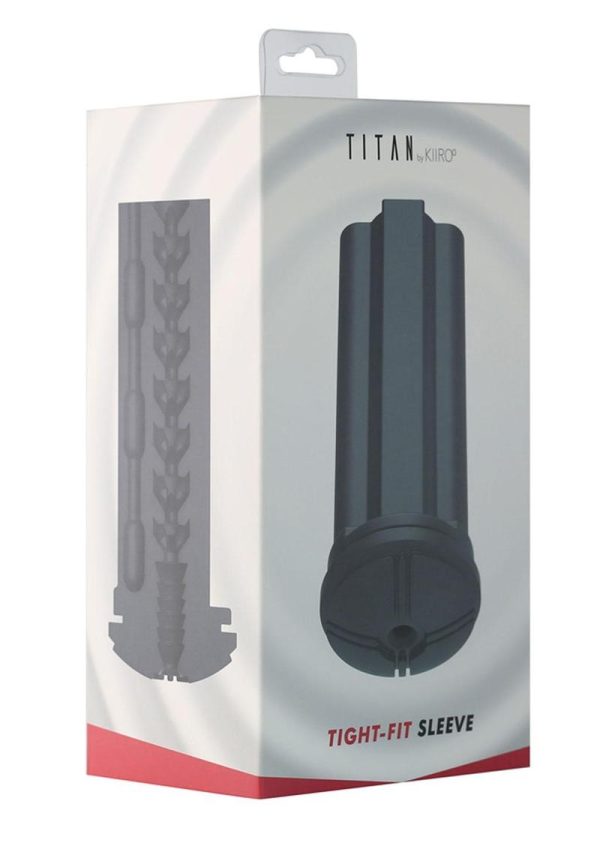 Titan Sleeve Tight Fit Male Masturbator Black - Image 2