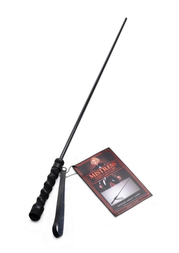 Mis Intense Impact Cane Bondage and Fetish Black - Image 2