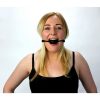 Quickie Gag Silicone Ball Gag Bondage Black - Image 4