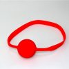 Quickie Gag Silicone Ball Gag Bondage Red
