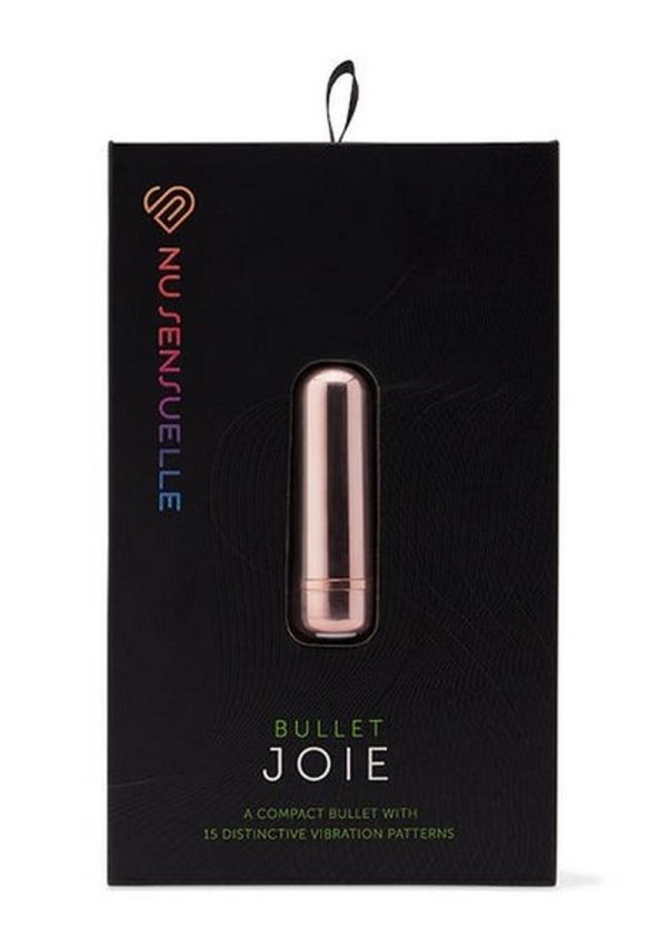 Nu Sensuelle Joie 15 Function Rechargeable Bullet Rose Gold - Image 2