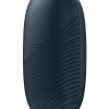 Satisfyer Layons Dark Desire Silicone Magnetic USB Recharge Vibrator Waterproof Black - Image 4
