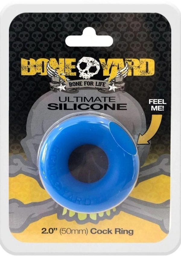 Bone Yard Ultimate Silicone Ring Blue - Image 2