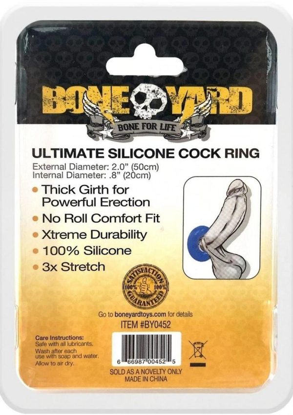 Bone Yard Ultimate Silicone Ring Blue - Image 4