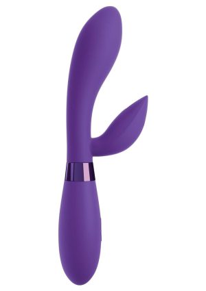 OMG! Rabbits #Bestever Silicone Vibrator - Purple