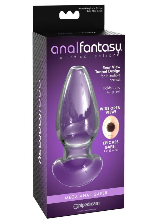 Anal Fantasy Elite Mega Anal Gaper Glass Open Tunnel - Image 2