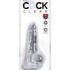King Cock Clear 4 inch Dildo Non Vibrating - Image 2