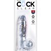 King Cock Clear 5 inch  With Balls Dildo Non Vibrating - Image 2