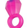 Rock Candy Vibrating Bling Pop Cock Ring Pink - Image 3