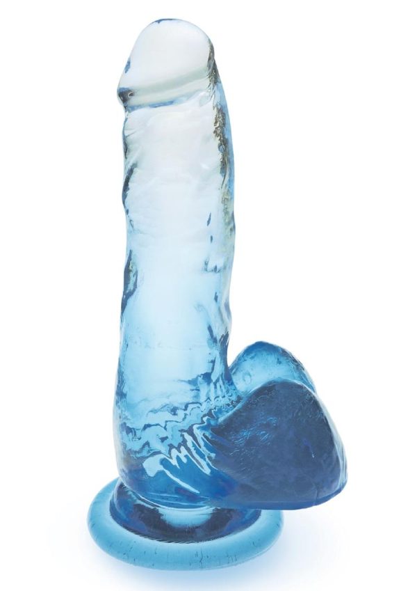 Shades Gradient Dildo 7in - Blue