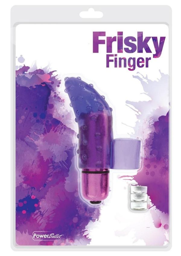 Powerbullet Frisky Finger  Multi Speed Water Resistant  Purple - Image 2