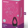 Satisfyer Partner Multifun 2 Vibrator Waterproof Multi Speed Rechargeable Black - Image 2