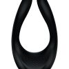 Satisfyer Partner Multifun 2 Vibrator Waterproof Multi Speed Rechargeable Black - Image 4