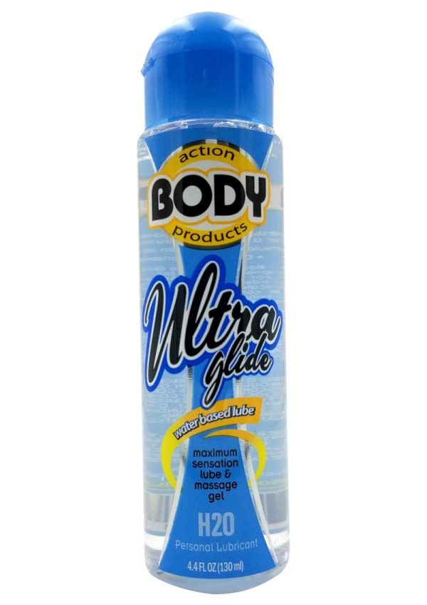 Body Action Ultra Glide Water Based Lubricant 4.8 Ounce - Image 2