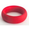 Boneyard Meat Rack Beef Up Bulge Ring 3X Stretch Silicone Cock Ring - Red