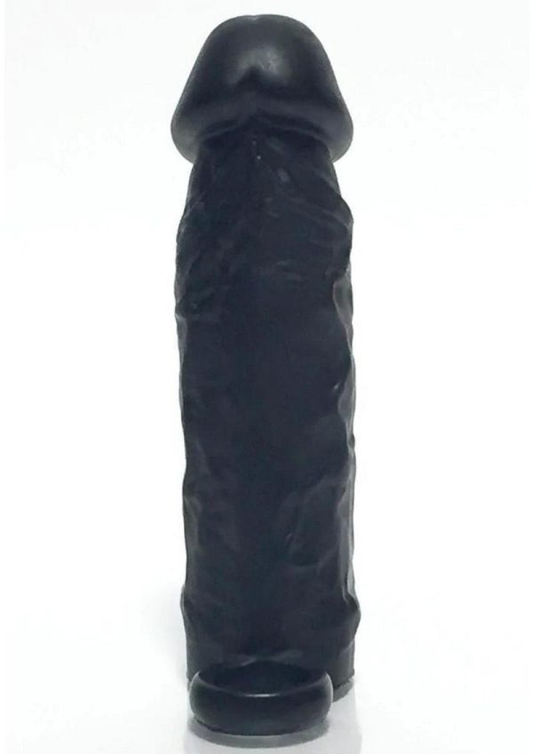 Bone Yard Meaty Silicone Cock Extender Black - Image 3