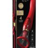 Fantasy For Her Her Ultimate Pleasure 24K Gold Luxury Edition Silicone Vibrating Multi Speed USB Rechargeable Clit Stimulator Waterproof Red - Image 2
