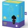 Satisfyer Layons Sweet Treat Silicone Magnetic USB Rechargeable Waterproof Black/Gold - Image 2