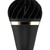 Satisfyer Sweet Treat Silicone Clitoral Vibrator - Black/Gold
