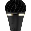 Satisfyer Layons Sweet Treat Silicone Magnetic USB Rechargeable Waterproof Black/Gold - Image 4