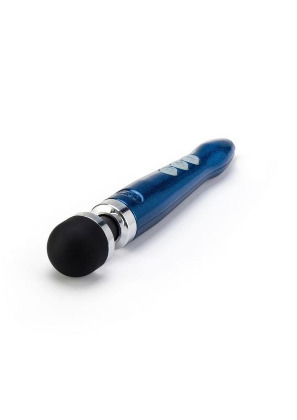 Doxy Die Cast 3 USB Rechargeable Vibrating Wand Massager Blue Flame - Image 3