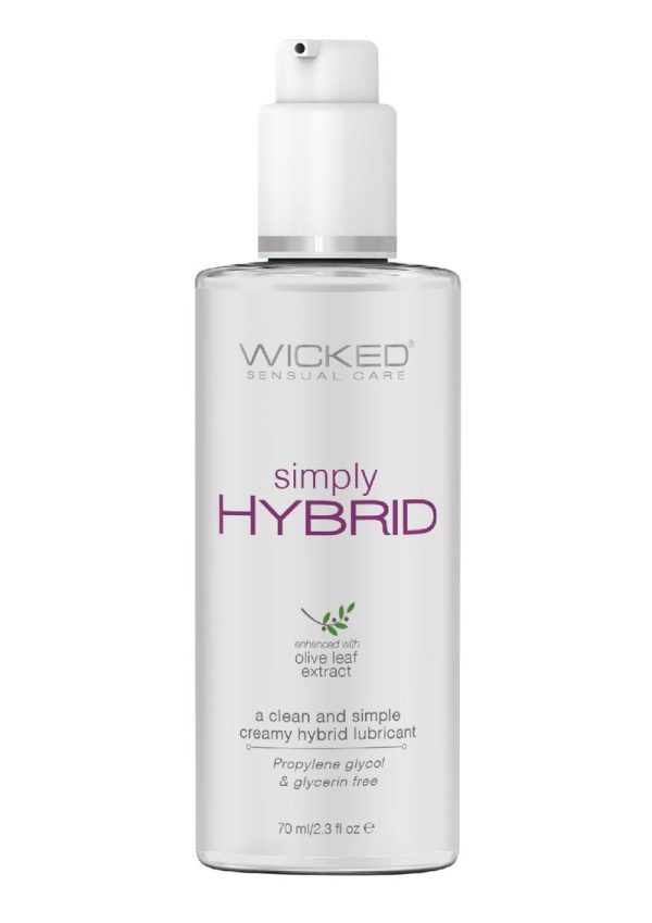 Wicked Sensual Care Simply Hybrid With Olive Leaf Extract 2.3 Ounce Bottle