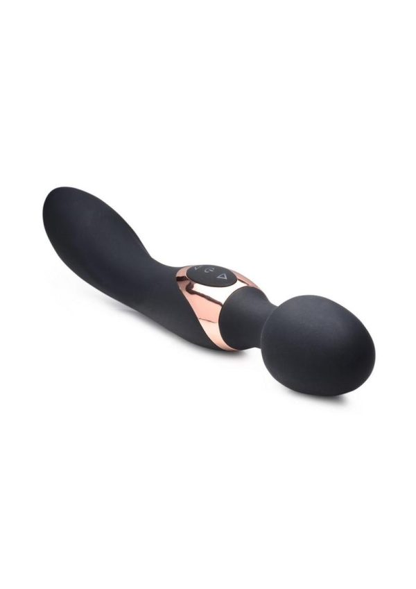Wand Ess Dbl Silicone Vibe Wand Blk - Image 4