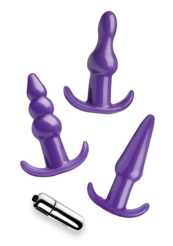 Frisky Thrill Trio Purple Anal Set - Image 3