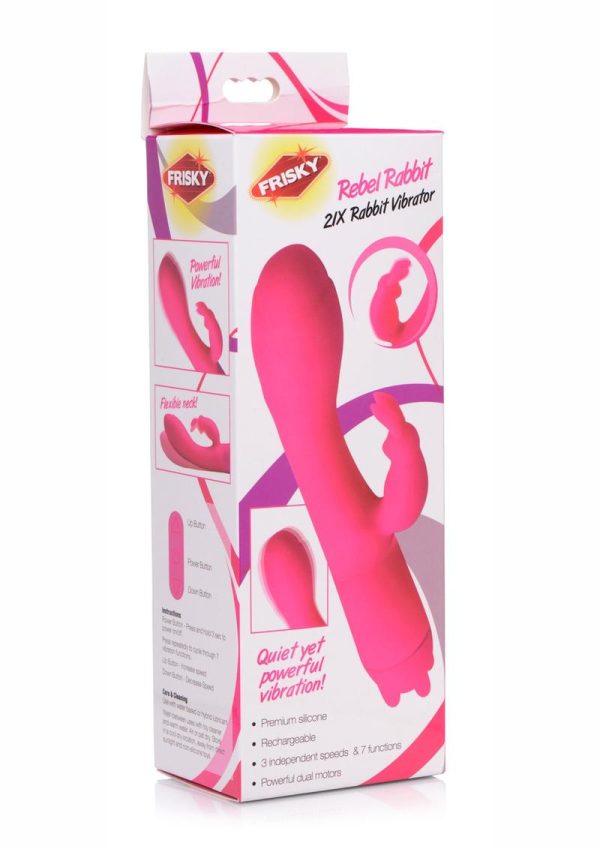 Frisky Rebel Rabbit Vibrator - Image 2