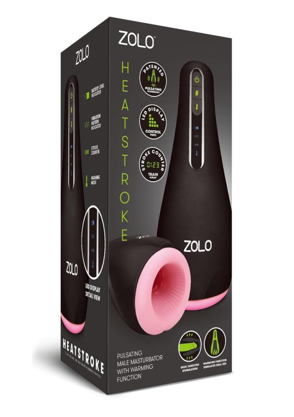 Zolo Heatstroke Pulsating Male Masturbator With Warming Function Waterproof Rechargeable - Image 2
