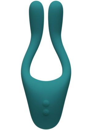 Tryst V2 Bendable Silicone Massager with Remote Control - Teal