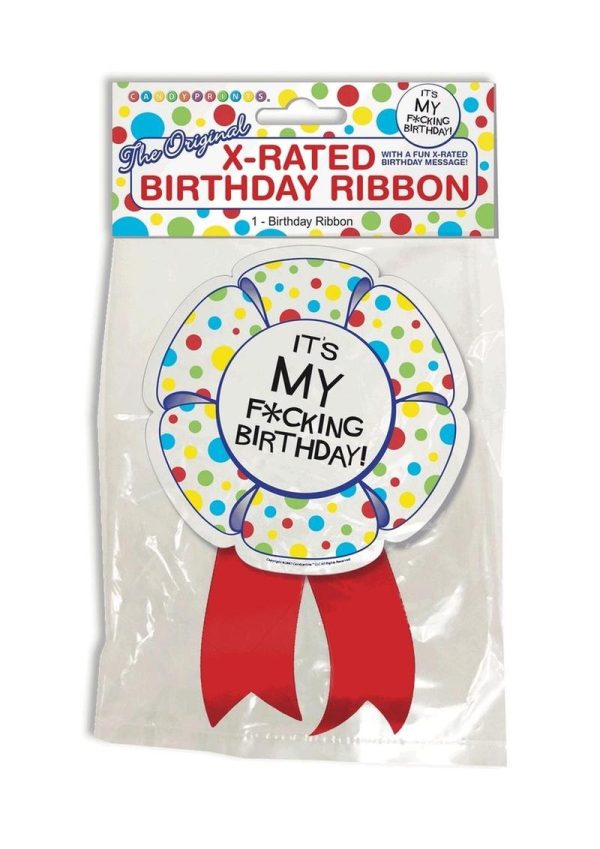 Candy Prints X-Rated Birthday Ribbon - Image 2