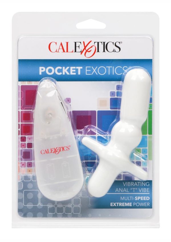 Pocket Exotics Anal T Vibe 3.25 Inch Ivory - Image 2