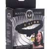 Master Series Golden Kitty Cat Bell Collar - Black/Gold - Image 2