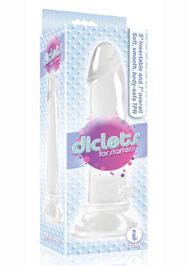 The 9`s - Diclets Jelly Dildo 7in - Pink - Image 2