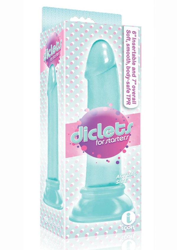 The 9`s - Diclets Jelly Dildo 7in - Purple - Image 2