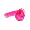 Lollicock Slim Stick Dildo With Balls 7in - Cherry Ice - Image 4