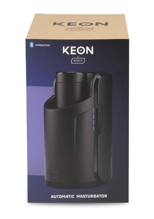 Kiiroo Keon Combo Set Rechargeable Interactive Masturbator With Stroker - Black - Image 2