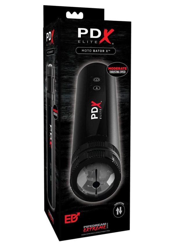 Pipedream Extreme Elite Moto Bator X Rechargeable Masturbator - Black - Image 2